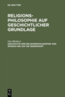 Geschichte der Religionsphilosophie von Spinoza bis auf die Gegenwart - eBook