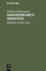 Shakespeare's Gedichte - eBook