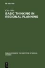 Basic thinking in regional planning - eBook