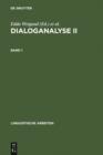 Dialoganalyse II : Referate der 2. Arbeitstagung, Bochum 1988, Bd. 1 - eBook