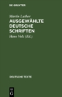 Ausgewahlte deutsche Schriften - eBook