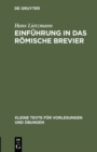 Einfuhrung in das romische Brevier - eBook