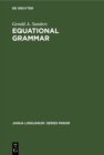 Equational grammar - eBook