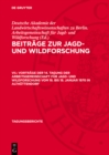 Vortrage der 14. Tagung der Arbeitsgemeinschaft fur Jagd- und Wildforschung vom 16. bis 18. Januar 1970 in Althuttendorf - eBook