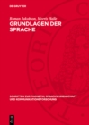 Grundlagen der Sprache - eBook