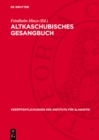 Altkaschubisches Gesangbuch - eBook