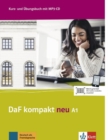 DaF kompakt neu in 3 Banden : Kurs- und  Ubungsbuch A1 + MP3-CD - Book