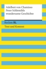 Peter Schlemihls wundersame Geschichte : Reclam XL - Text und Kontext - eBook