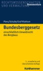 Bundesberggesetz : einschlielich Umweltrecht des Bergbaus - eBook