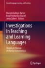 Investigations in Teaching and Learning Languages : Studies in Honour of Hanna Komorowska - eBook