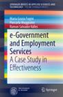e-Government and Employment Services : A Case Study in Effectiveness - eBook