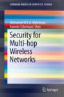 Security for Multi-hop Wireless Networks - eBook