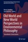 Old World and New World Perspectives in Environmental Philosophy : Transatlantic Conversations - eBook