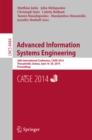 Advanced Information Systems Engineering : 26th International Conference, CAiSE 2014, Thessaloniki, Greece, June 16-20, 2014, Proceedings - eBook