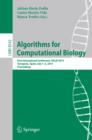 Algorithms for Computational Biology : First International Conference, AlCoB 2014, Tarragona, Spain, July 1-3, 2014, Proceedings - eBook