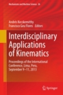 Interdisciplinary Applications of Kinematics : Proceedings of the International Conference, Lima, Peru, September 9-11, 2013 - eBook