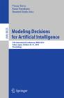 Modeling Decisions for Artificial Intelligence : 11th International Conference, MDAI 2014, Tokyo, Japan, October 29-31, 2014, Proceedings - eBook