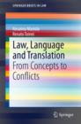 Law, Language and Translation : From Concepts to Conflicts - eBook