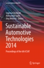 Sustainable Automotive Technologies 2014 : Proceedings of the 6th ICSAT - eBook