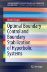 Optimal Boundary Control and Boundary Stabilization of Hyperbolic Systems - eBook