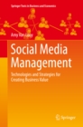 Social Media Management : Technologies and Strategies for Creating Business Value - eBook
