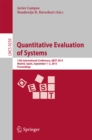 Quantitative Evaluation of Systems : 12th International Conference, QEST 2015, Madrid, Spain, September 1-3, 2015, Proceedings - eBook
