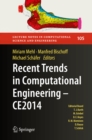 Recent Trends in Computational Engineering - CE2014 : Optimization, Uncertainty, Parallel Algorithms, Coupled and Complex Problems - eBook