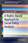 A Rights-Based Approach to Social Policy Analysis - eBook