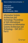 Information Systems Architecture and Technology: Proceedings of 36th International Conference on Information Systems Architecture and Technology - ISAT 2015 - Part II - eBook