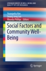 Social Factors and Community Well-Being - eBook