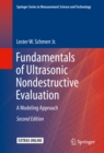 Fundamentals of Ultrasonic Nondestructive Evaluation : A Modeling Approach - eBook