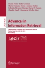 Advances in Information Retrieval : 38th European Conference on IR Research, ECIR 2016, Padua, Italy, March 20-23, 2016. Proceedings - eBook