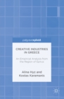 Creative Industries in Greece : An Empirical Analysis from the Region of Epirus - eBook