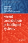 Recent Contributions in Intelligent Systems - eBook