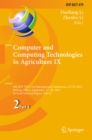 Computer and Computing Technologies in Agriculture IX : 9th IFIP WG 5.14 International Conference, CCTA 2015, Beijing, China, September 27-30, 2015, Revised Selected Papers, Part II - eBook