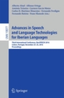 Advances in Speech and Language Technologies for Iberian Languages : Third International Conference, IberSPEECH 2016, Lisbon, Portugal, November 23-25, 2016, Proceedings - eBook