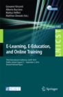E-Learning, E-Education, and Online Training : Third International Conference, eLEOT 2016, Dublin, Ireland, August 31 - September 2, 2016, Revised Selected Papers - eBook