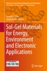 Sol-Gel Materials for Energy, Environment and Electronic Applications - eBook