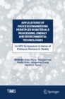 Applications of Process Engineering Principles in Materials Processing, Energy and Environmental Technologies : An EPD Symposium in Honor of Professor Ramana G. Reddy - eBook