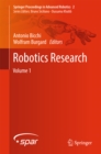 Robotics Research : Volume 1 - eBook