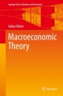 Macroeconomic Theory - eBook