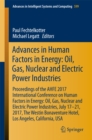 Advances in Human Factors in Energy: Oil, Gas, Nuclear and Electric Power Industries : Proceedings of the AHFE 2017 International Conference on Human Factors in Energy: Oil, Gas, Nuclear and Electric - eBook