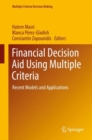 Financial Decision Aid Using Multiple Criteria : Recent Models and Applications - eBook