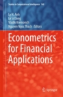 Econometrics for Financial Applications - eBook