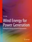 Wind Energy for Power Generation : Meeting the Challenge of Practical Implementation - eBook