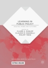 Learning in Public Policy : Analysis, Modes and Outcomes - eBook