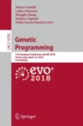 Genetic Programming : 21st European Conference, EuroGP 2018, Parma, Italy, April 4-6, 2018, Proceedings - eBook