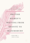 British Women's Writing from Bronte to Bloomsbury, Volume 1 : 1840s and 1850s - eBook