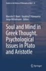 Soul and Mind in Greek Thought. Psychological Issues in Plato and Aristotle - eBook