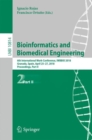 Bioinformatics and Biomedical Engineering : 6th International Work-Conference, IWBBIO 2018, Granada, Spain, April 25-27, 2018, Proceedings, Part II - eBook